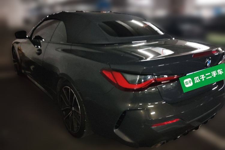 Used BMW 4 Series 2022 Second Facelift 430i Convertible M Sport Night Edition Package Rear Left 45 Deg