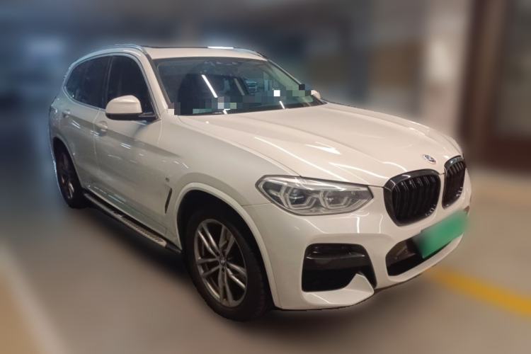 Used BMW X3 2021 xDrive25i Luxury Package Front Right 45 Deg