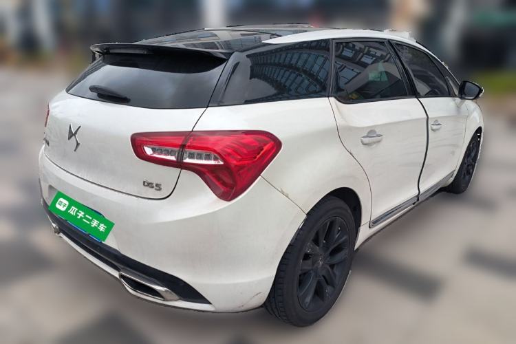 Used DS 5 2013 1.6T Luxury Edition THP160 Rear Right 45 Deg
