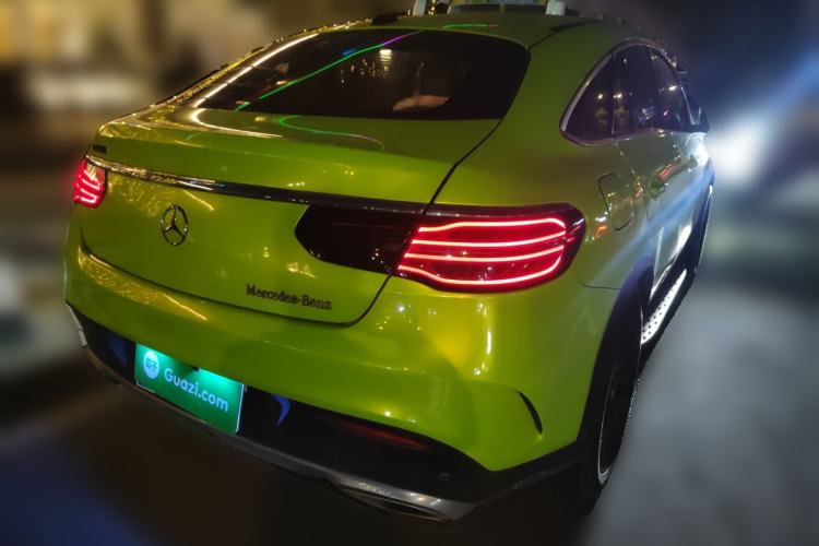 Used Mercedes-Benz GLE Coupe 2015 GLE 320 4MATIC Coupe SUV Rear Right 45 Deg