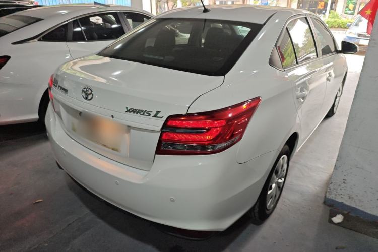 Used Toyota YARiS L Zhi Xiang 2019 1.5G CVT Xuan Dong Edition China VI standard Rear Right 45 Deg