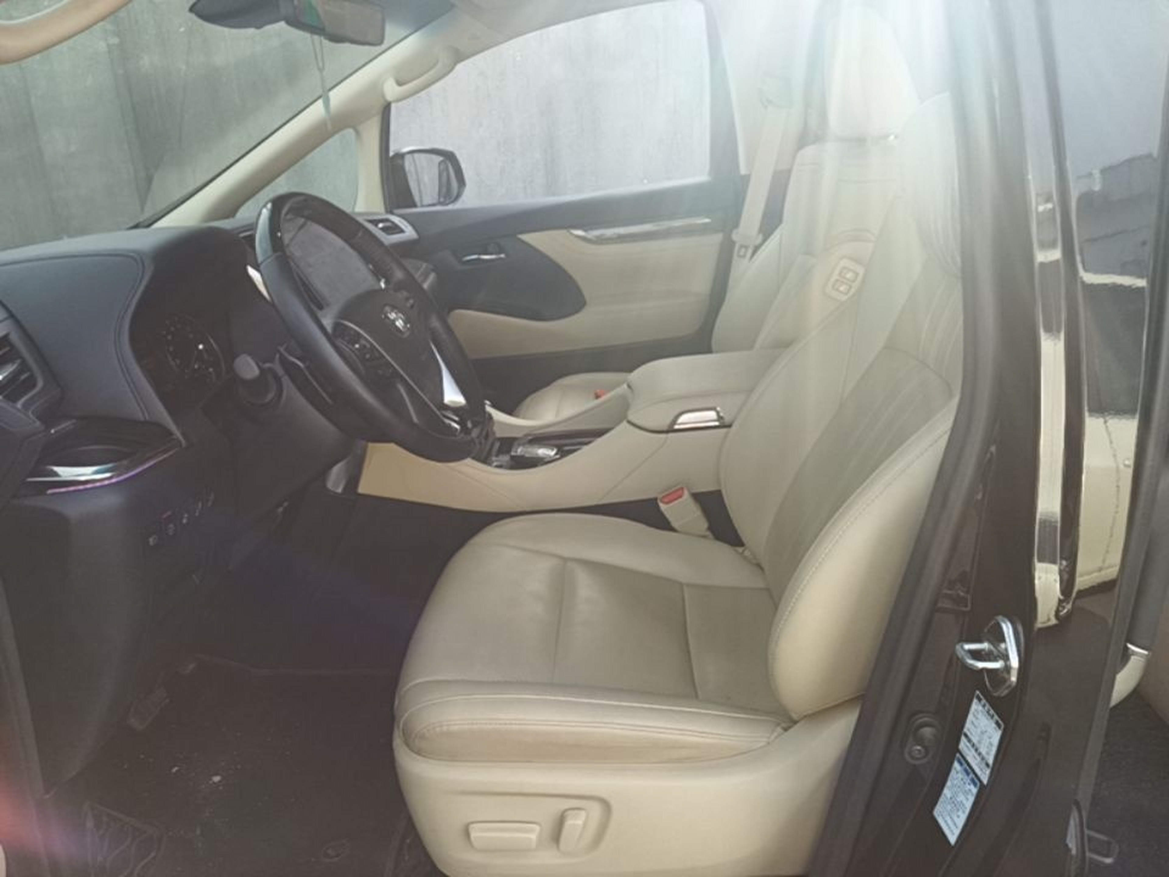 Avant de la voiture