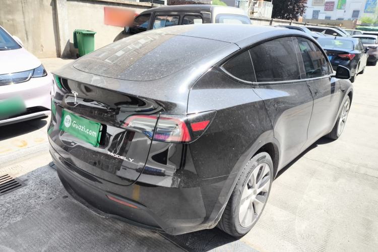 Used Tesla Model Y 2021 Long-Range All-Wheel-Drive Version Rear Right 45 Deg