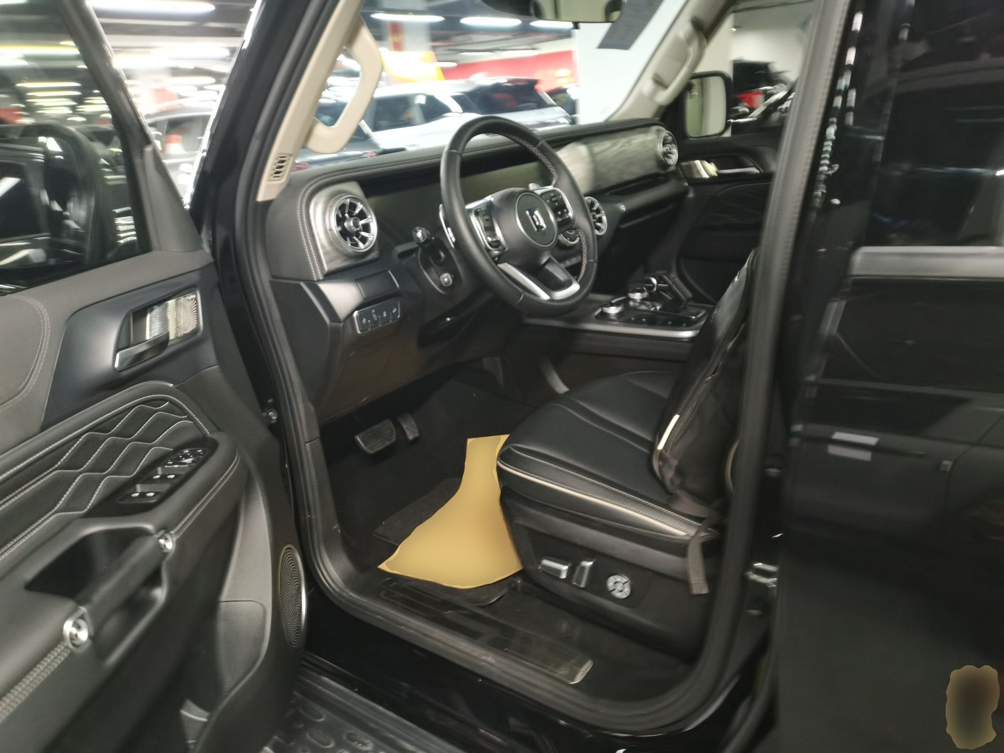 Avant de la voiture