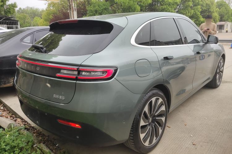 Used Hima AITO M5 2022 Extended-Range Four-Wheel Drive Ultimate Edition Rear Right 45 Deg