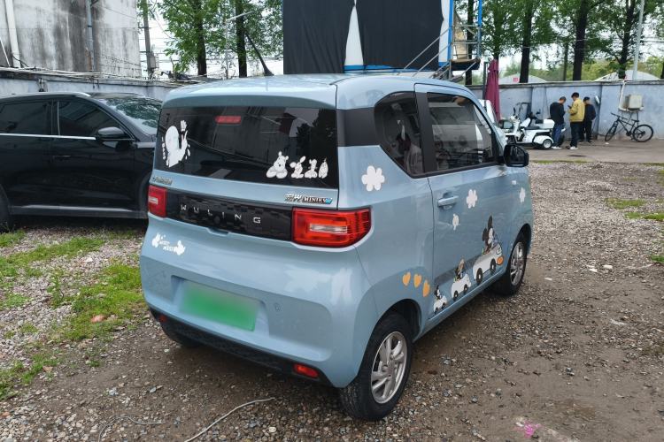 Used Wuling Hongguang MINIEV 2020 Enjoyment Model Lithium Iron Phosphate Rear Right 45 Deg