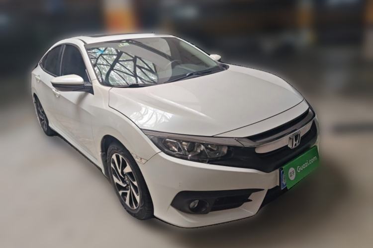 Used Honda Civic 2016 220TURBO CVT Luxury Edition Front Right 45 Deg