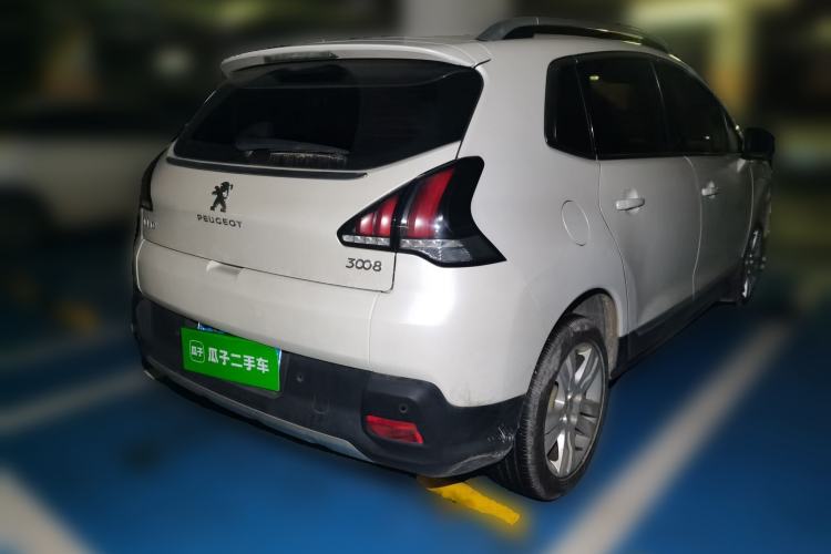 Used Peugeot 3008 2016 2.0L Automatic Classic Edition Rear Right 45 Deg