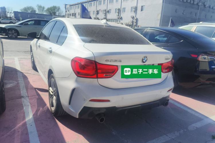 Used BMW 1 Series 2021 120i M Sport Night Edition Rear Left 45 Deg