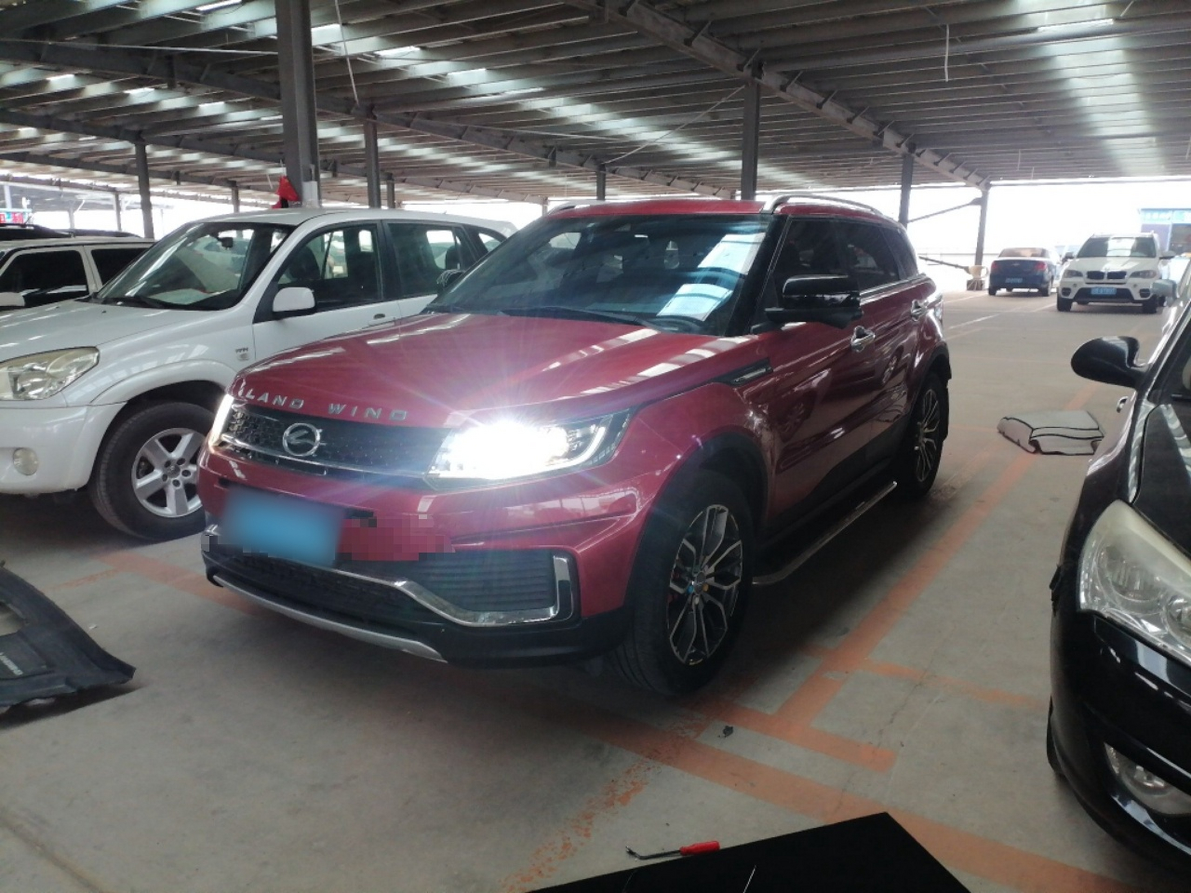 Parte inferior delantera