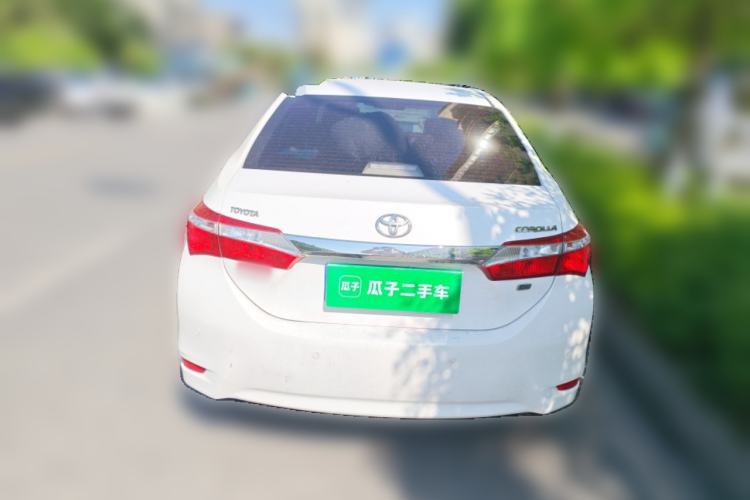Used Toyota Corolla 2017 Revised Version 1.6L Manual GL Rear