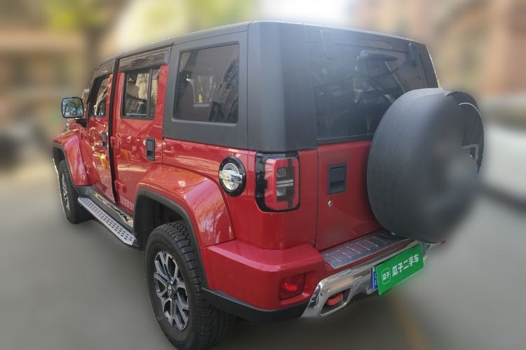 Used BAIC Off-Road BJ40 2019 2.0T Automatic Four-Wheel Drive Urban Hunter Edition Flagship Model China V Emission Standard Rear Left 45 Deg