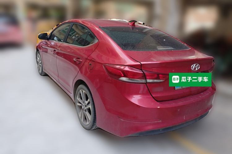 Used Hyundai Elantra (6th Generation / Lingdong) 2016 1.6L Automatic ZhiXuan – Elite Version Rear Left 45 Deg