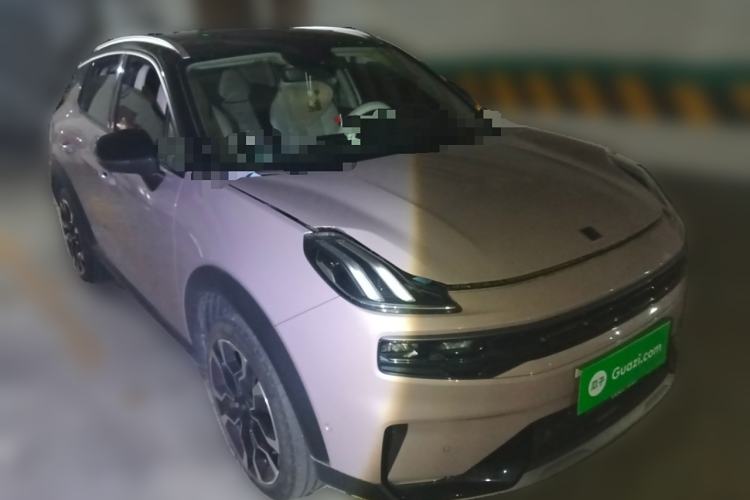 Used Lynk & Co 06 2021 1.5T Shero Pink Special Edition Front Right 45 Deg