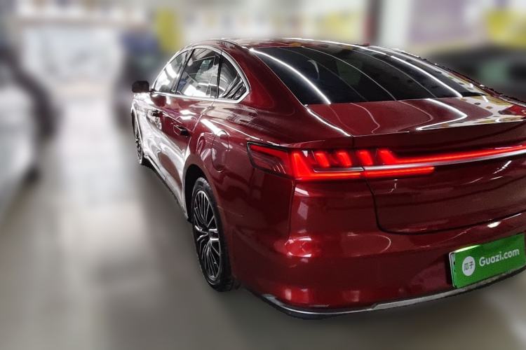 Used BYD Han 2022 DM-i 121KM Prestige Model Rear Left 45 Deg