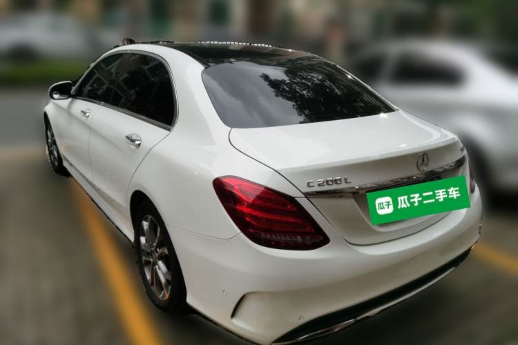 Used Mercedes-Benz C-Class 2015 C 200 L Sport Edition Rear Left 45 Deg