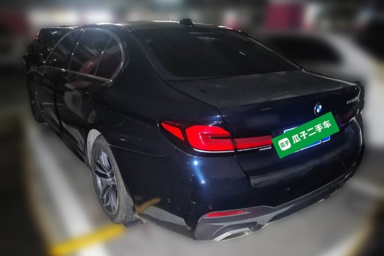 Used BMW 5 Series 2022 Restyled 525Li M Sport Package Rear Left 45 Deg