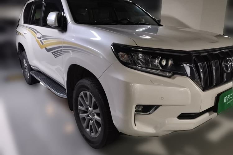 Used Toyota Prado 2018 3.5L Automatic TX-L with Rear-Mounted Spare Tire
