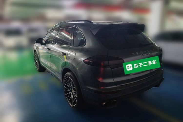 Used Porsche Cayenne 2016 Cayenne Platinum Edition 3.0T Rear Left 45 Deg