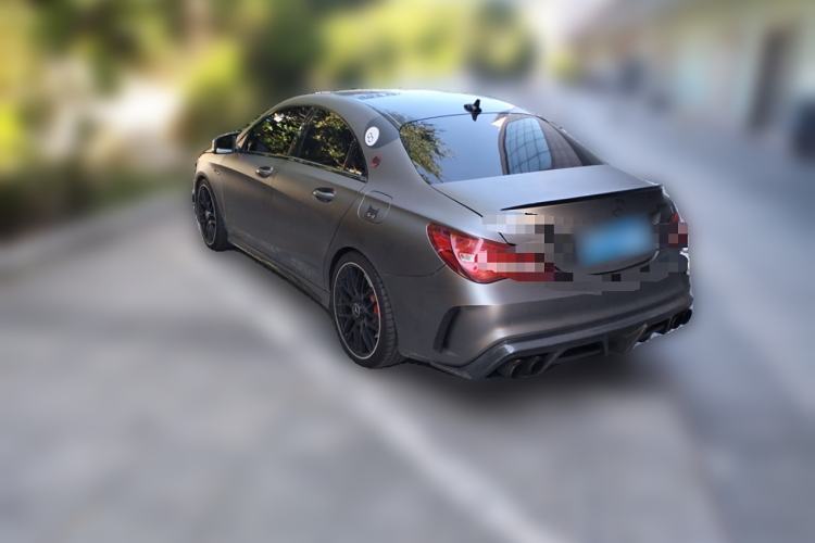 Used Mercedes-Benz CLA AMG 2017 Facelift AMG CLA 45 4MATIC Rear Left 45 Deg