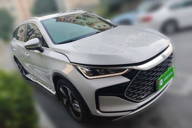 Used BYD Tang New Energy 2024 DM-i Glory Edition 112KM Prestige Model Front Right 45 Deg