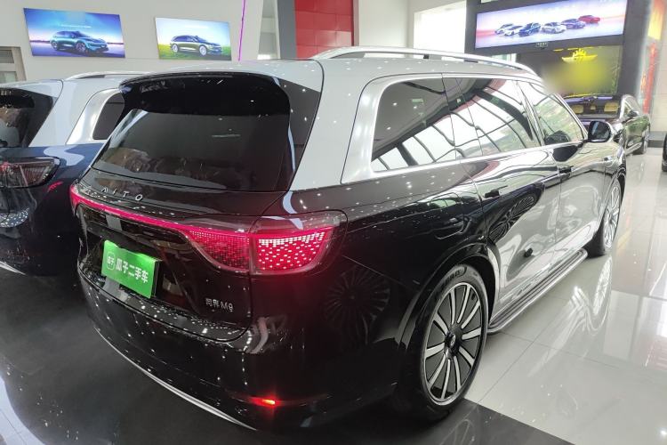 Used Hima AITO M9 2024 Range-Extended Ultra Version 42 kWh 6-Seater Model Rear Right 45 Deg