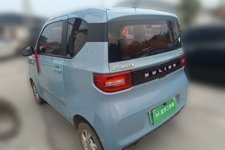 Used Wuling Hongguang MINIEV 2020 Enjoyment Model Lithium Iron Phosphate Rear Left 45 Deg