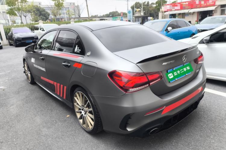 Used Mercedes-Benz A AMG 2019 AMG A 35 L 4MATIC First Edition Special Version Rear Left 45 Deg
