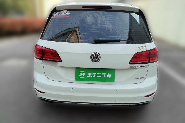 Used Volkswagen Golf Sportsvan 2019 280TSI Automatic Trendy Model China VI Standard Rear