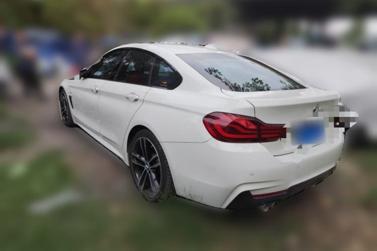 Used BMW 4 Series 2019 430i Gran Coupe M Sport Night Edition Rear Left 45 Deg