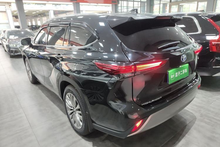 Used Toyota Highlander 2022 Dual-Engine 2.5L Four-Wheel Drive Prestige Version 7 Seats Rear Left 45 Deg