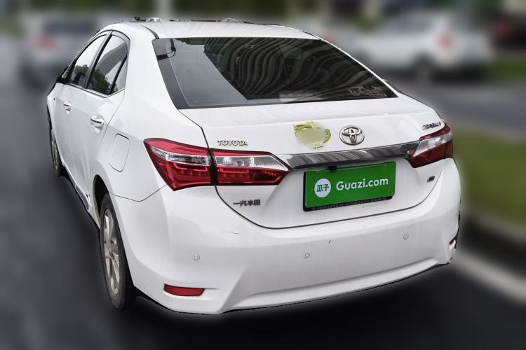 Used Toyota Corolla 2014 1.6L CVT GL-i Leather Edition Rear Left 45 Deg