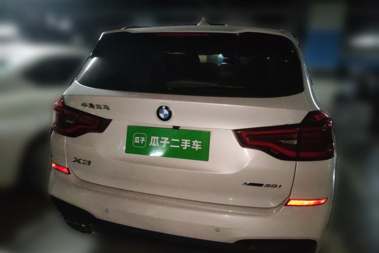 Used BMW X3 2020 xDrive30i Luxury Model with M Sport Package Rear