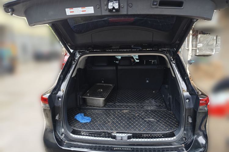 Used Toyota Highlander 2022 Dual-Engine 2.5L Four-Wheel Drive Prestige Version 7 Seats Trunk