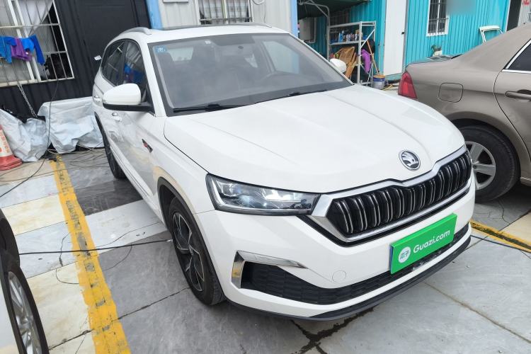 Used Skoda Kamiq 2020 GT 1.5L Automatic Flagship Model China VI Standard Front Right 45 Deg