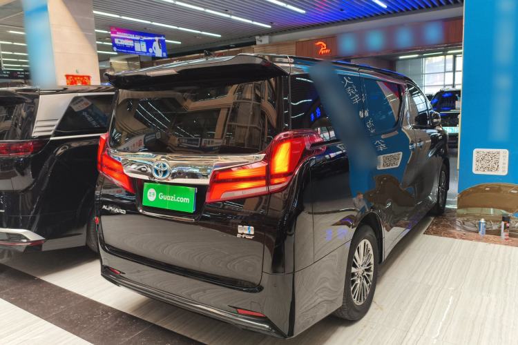 Used Toyota Alphard 2020 Dual-Engine 2.5L Luxury Edition Rear Right 45 Deg