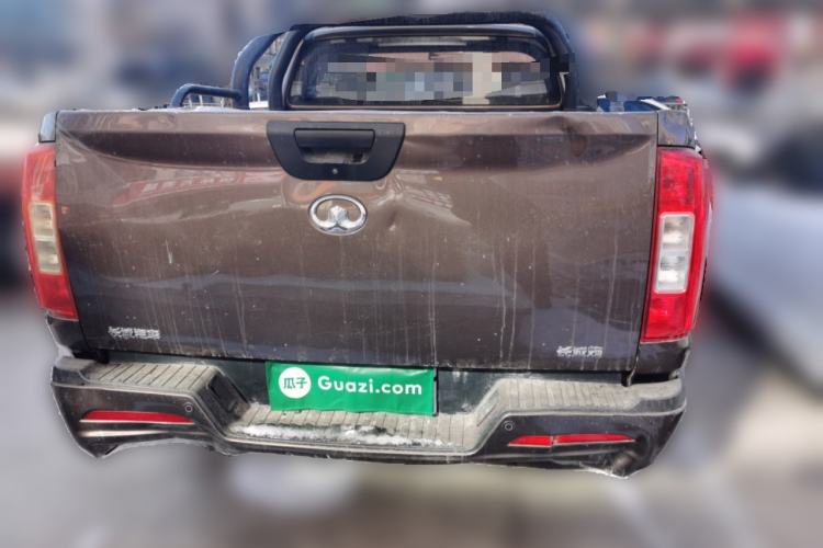 Used Great Wall Poer 2021 2.0T Commercial Version Manual Diesel 4x4 Elite Long-Box GW4D20M Rear