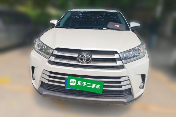 Used Toyota Highlander 2018 2.0T Four-Wheel Drive Luxury Version 7 Seats China VI Standard