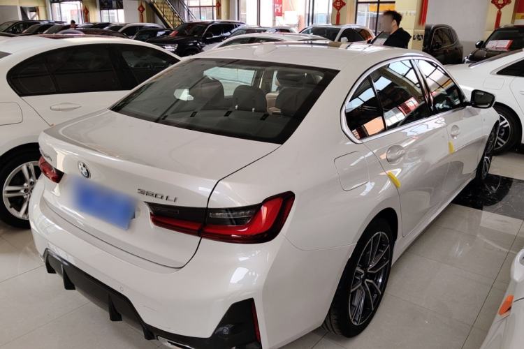 Used BMW 3 Series 2024 320Li M Sport Package Rear Right 45 Deg