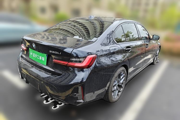 Used BMW 3 Series 2025 330Li M Sport Shadowline Package Rear Right 45 Deg