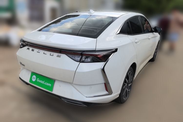 Used Dongfeng Aeolus Yixuan 2020 230T Automatic Glare-Proof Dark Knight Edition Rear Right 45 Deg