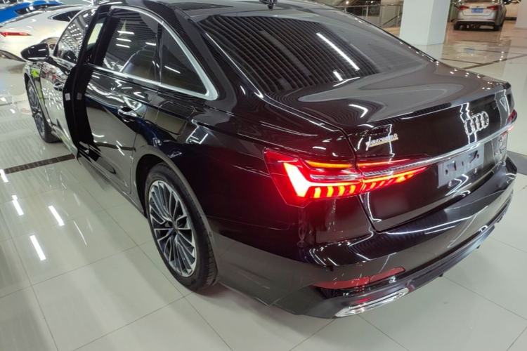 Used Audi A6L New Energy 2022 55 TFSI e quattro Rear Left 45 Deg