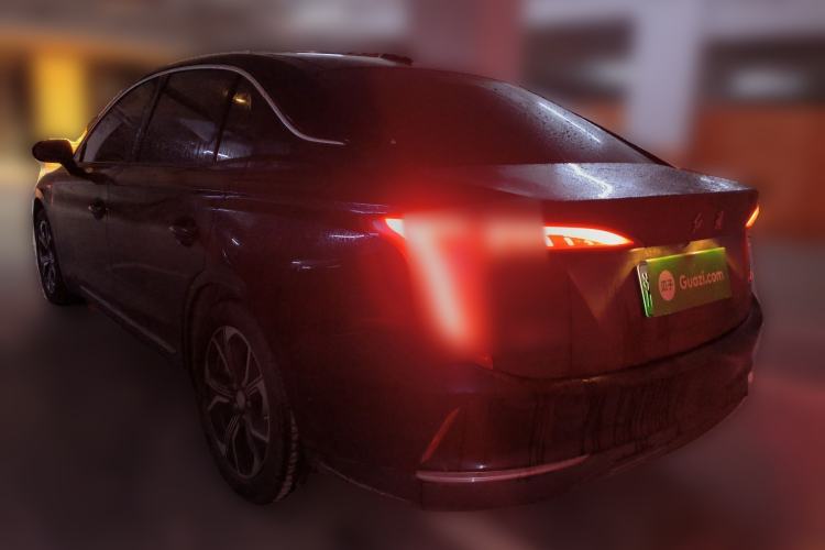 Used Hongqi E-QM5 2021 Online Booking Charging Basic Edition 5 Seats Rear Left 45 Deg