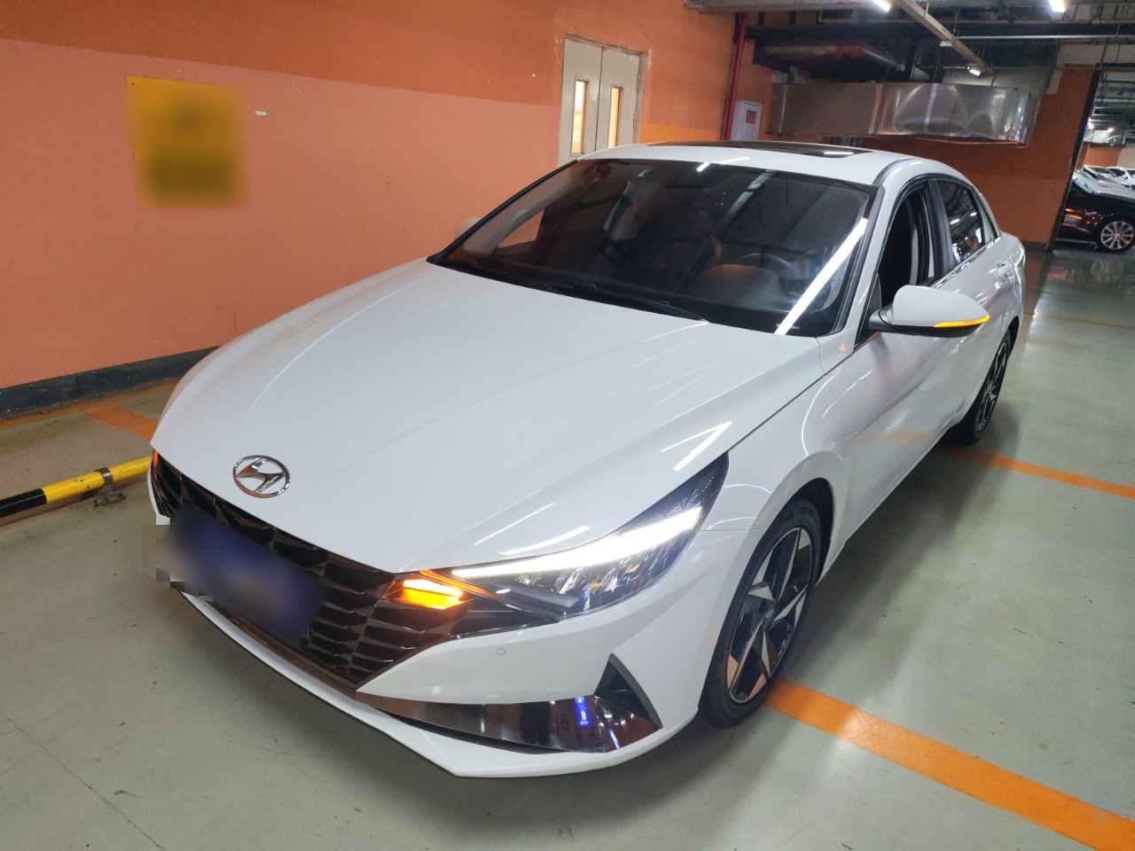 تحت مقدمة السيارة