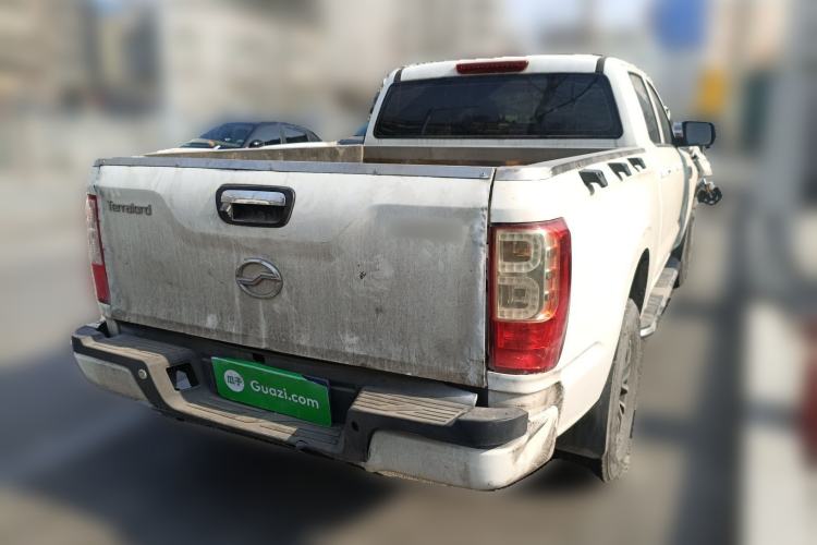 Used Zxauto Terralord 2021 2.5T New Commercial Version Diesel Two-Wheel Drive Big Double Cab JE4D25Q6A Rear Right 45 Deg