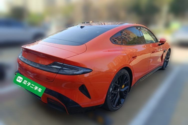 Used Xiaomi Auto SU7 2024 Four-Wheel Drive Ultra-Long Range Advanced Intelligent Driving Max Edition Rear Right 45 Deg