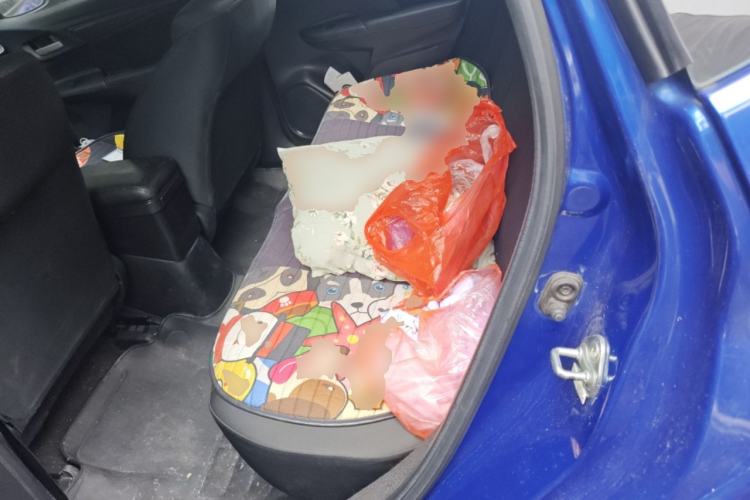 Used Honda Fit 2014 1.5L LX CVT Comfort Model Left Rear Seat