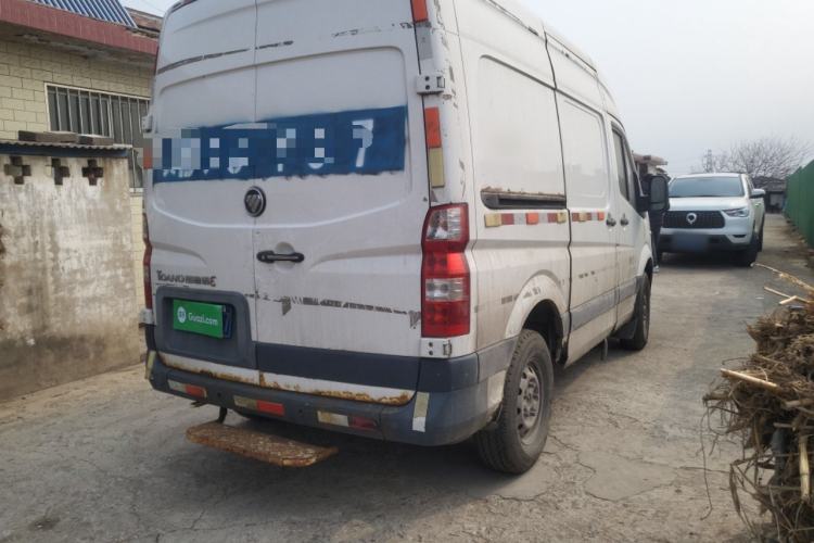 Used Foton Toano 2017 2.8T Facelifted E Van Short Wheelbase Equipped with 4J28TC3 Engine