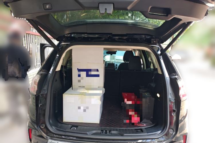 Used Ford Edge 2020 EcoBoost 245 Two-Wheel Drive Titanium 7-Seater Trunk