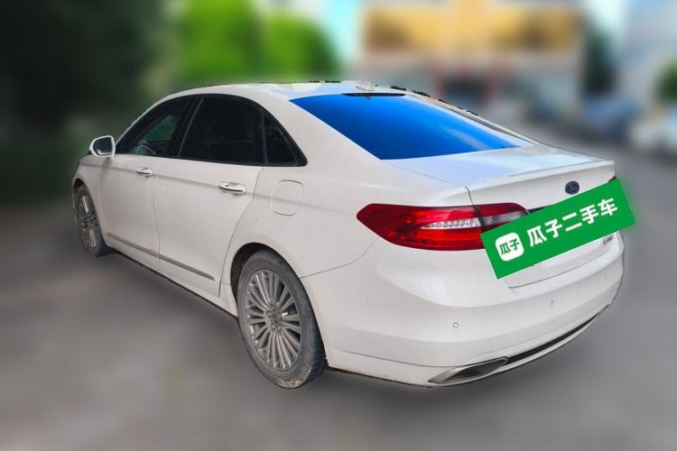 Used Ford Taurus 2017 EcoBoost 245 Luxury Model Rear Left 45 Deg